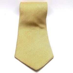 Michael Kors Men's Tie Gold Textured 100% Imported Silk Necktie 59" Length